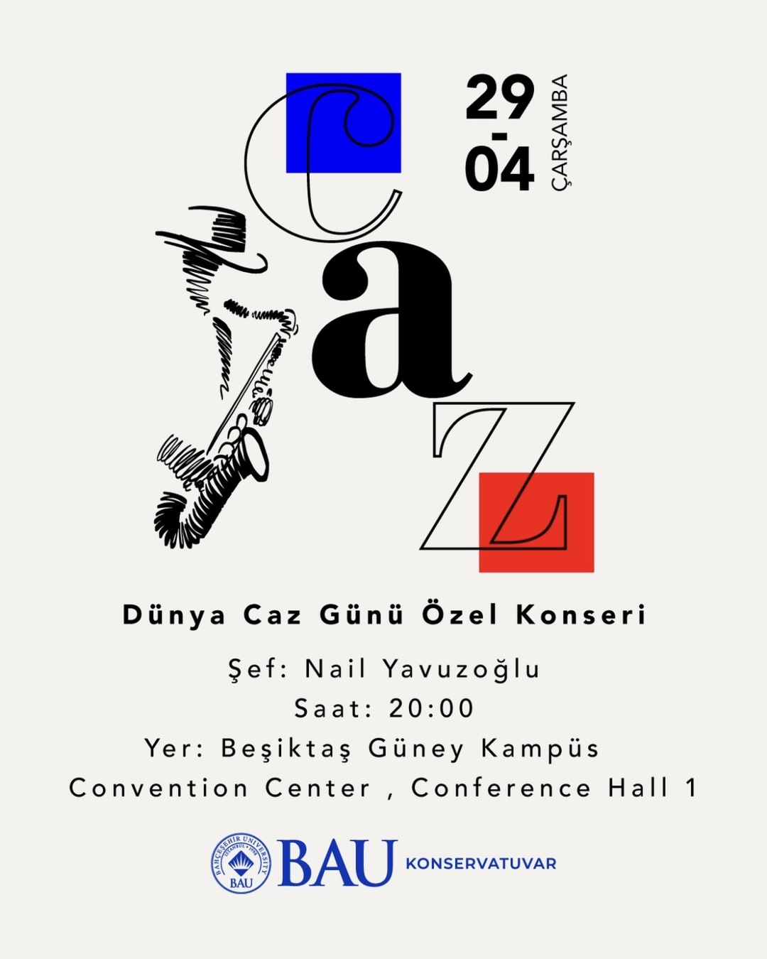 Dünya Caz Günü Özel Konseri