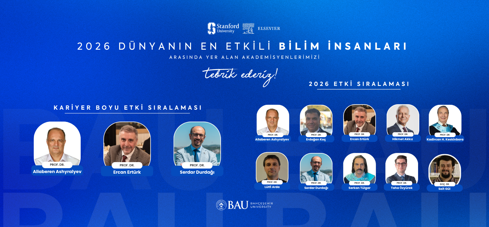 Dünyanın En Etkili Bilim İnsanları Listesi