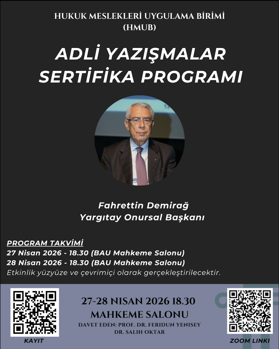 ADLİ YAZIŞMALAR SERTİFİKA PROGRAMI