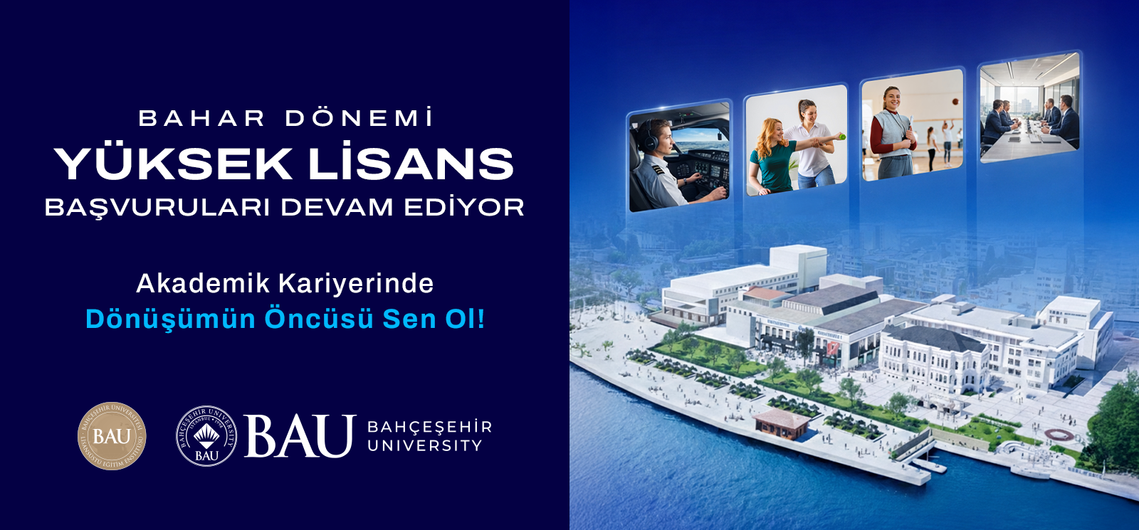 Lisansüstü Başvuruları Devam Ediyor