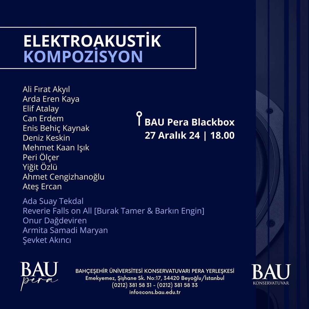 ELEKTROAKUSTIK KOMPOZISYON