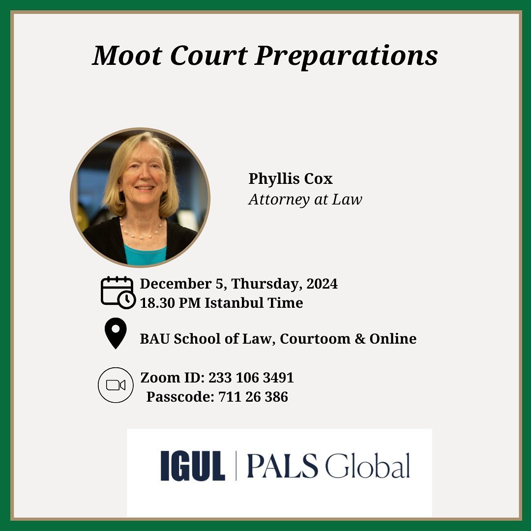 Moot Court Preparations