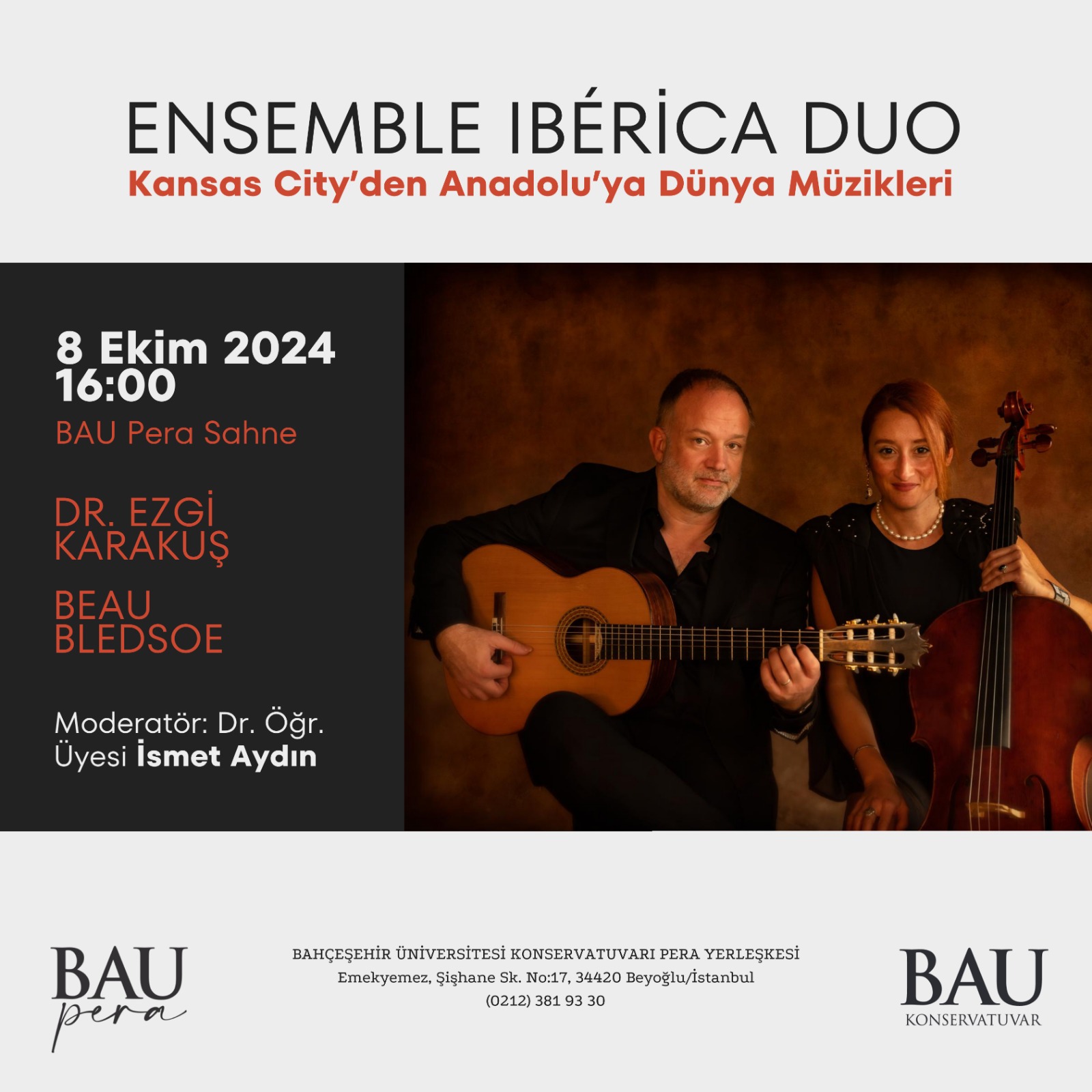 Kansas City'den Anadolu'ya Dünya Müzikleri