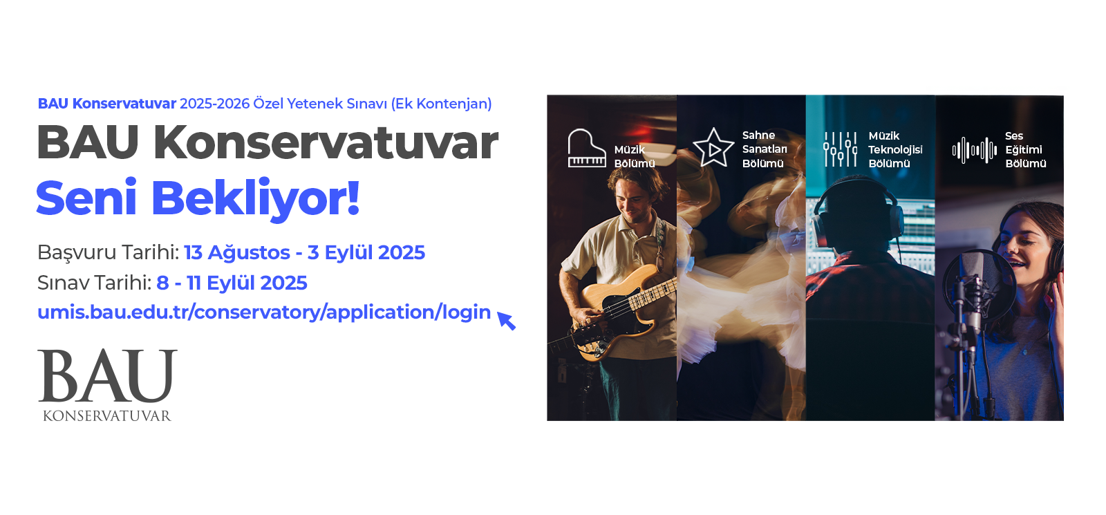 Konservatuvar Ek Kontenjan