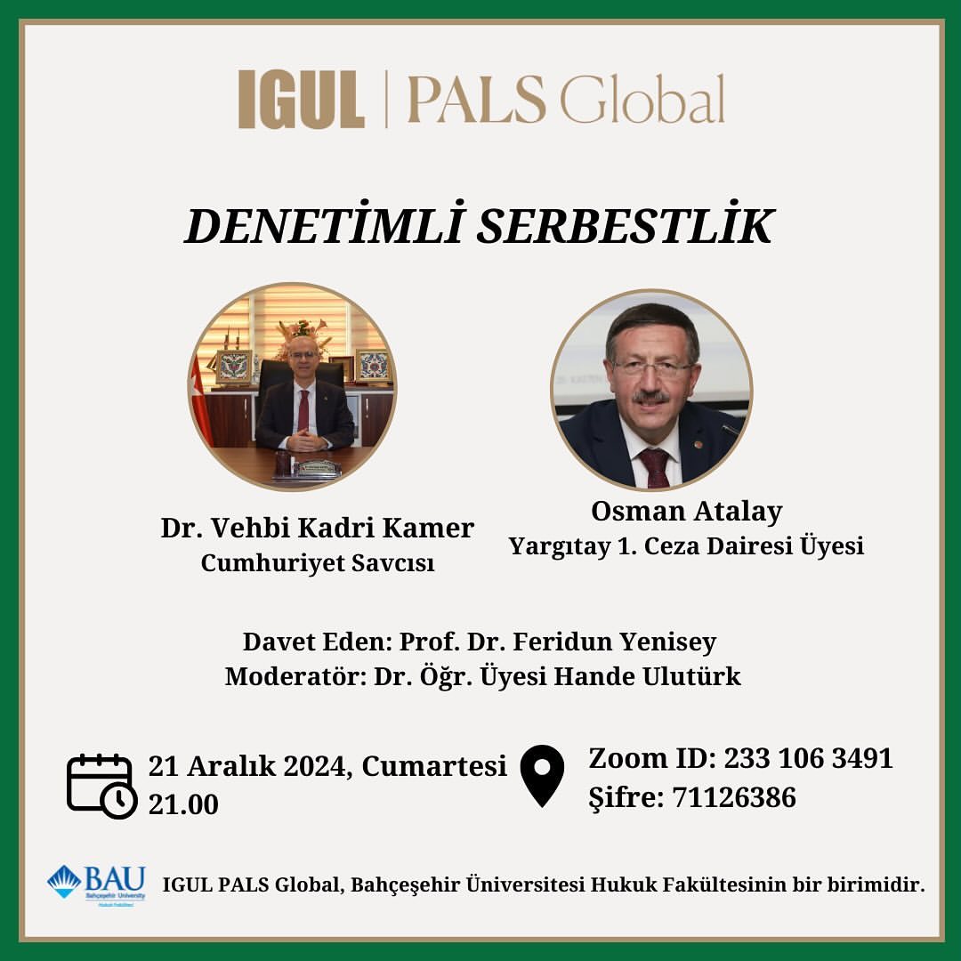DENETİMLİ SERBESTLİK