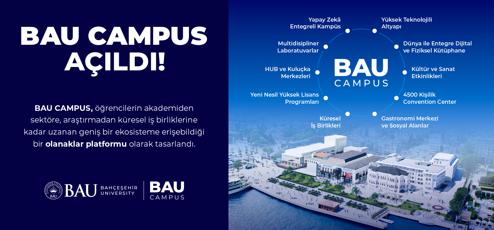 BAU CAMPUS: İstanbul Boğazı’nın Yeni Simgesi