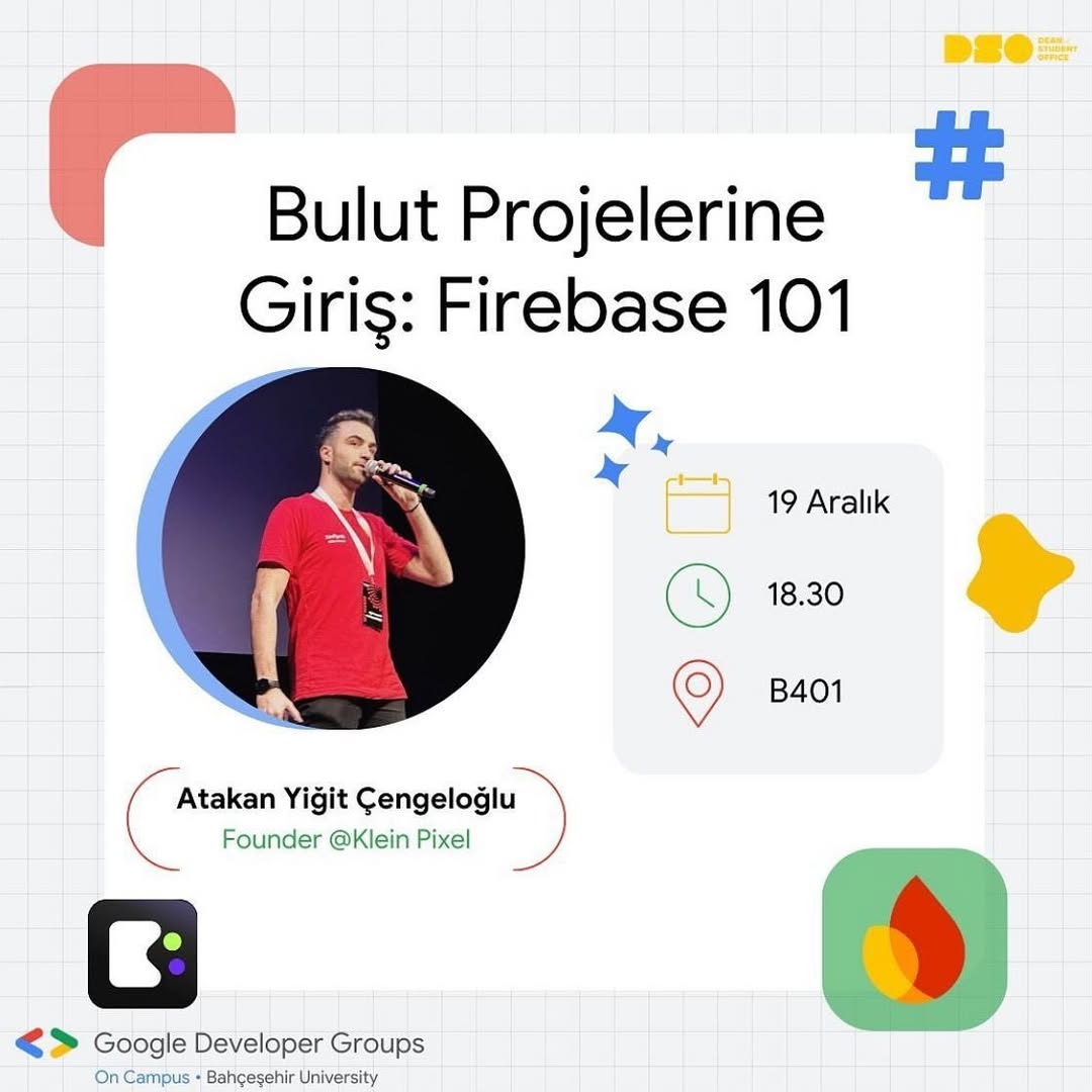 Bulut Projelerine Giris: Firebase 101