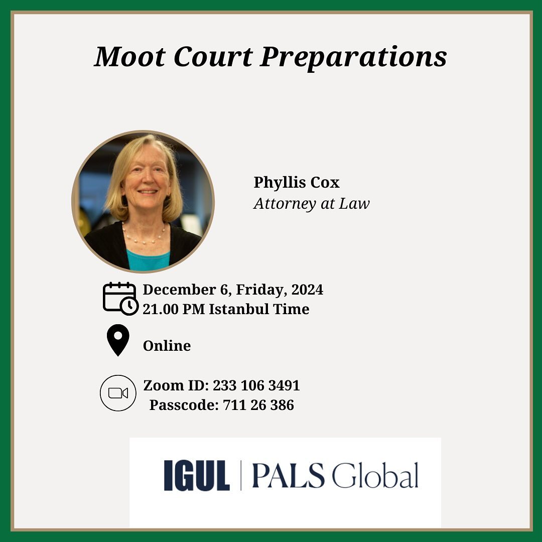 Moot Court Preparations