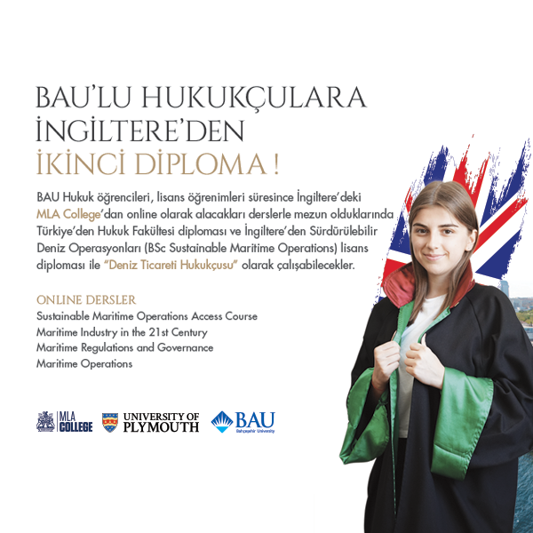 BAU'lu Hukukçulara İngiltere'de İkinci Diploma Fırsatı