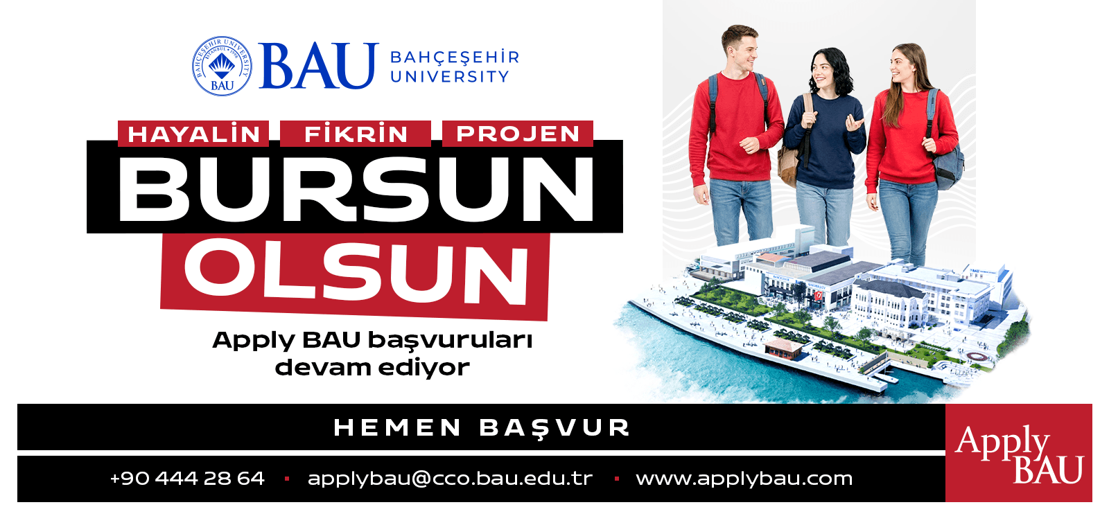 ApplyBau Başvuruları Başladı!