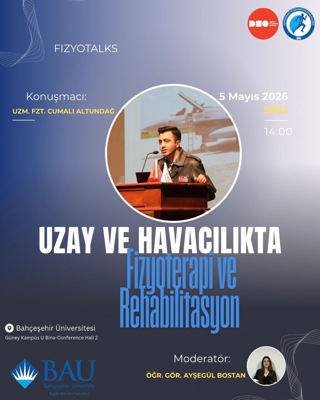 Uzay ve Havacılıkta Fizyoterapi Rehabilitasyon