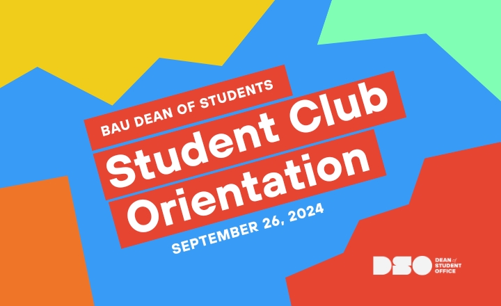 Orientation Program for Student Clubs by Bahçeşehir University Student Dean's Office