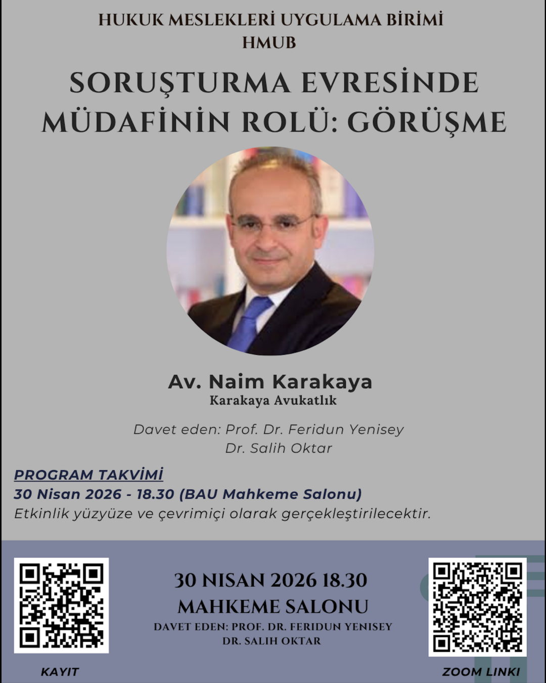 SORUŞTURMA EVRESİNDE MÜDAFİNİN ROLÜ: GÖRÜŞME