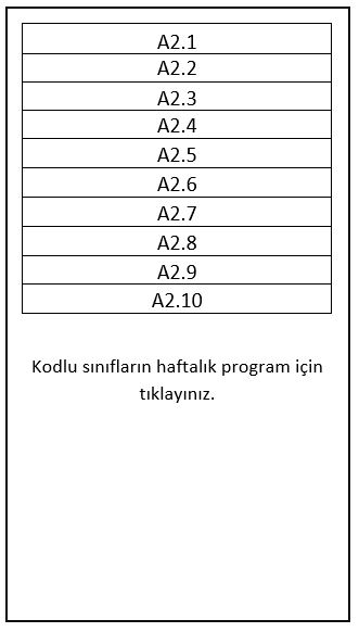 2 modul sinif listeleri bau bahcesehir universitesi