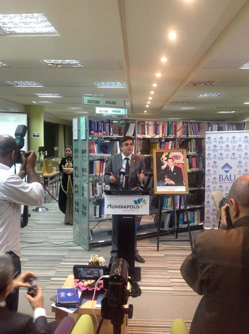 Fas'ta “Türk Dili ve Tarihi Araştırmalar Merkezi” Açıldı