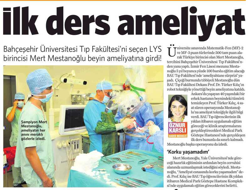 Medyada Tıp Fakültesi