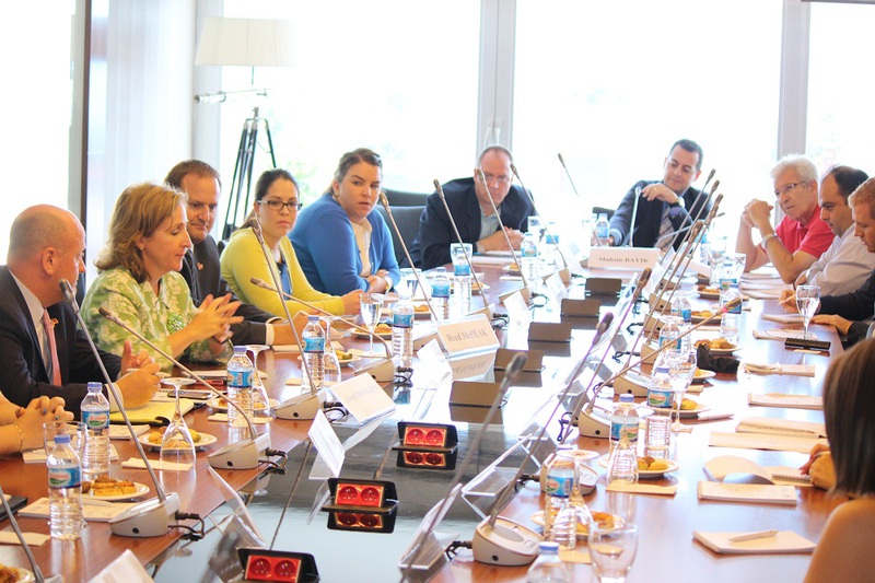 ABD Kongresi Heyeti BAU’daydı