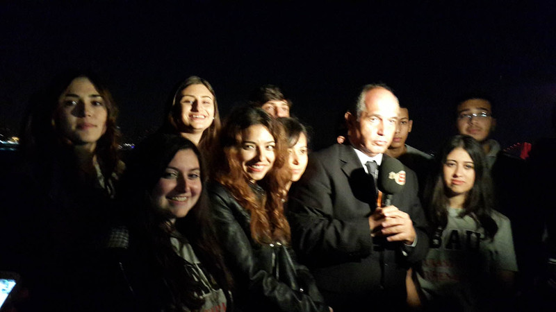 Ulaştırma Mühendisliği Öğrencileri Marmaray'ın Açılışındaydı