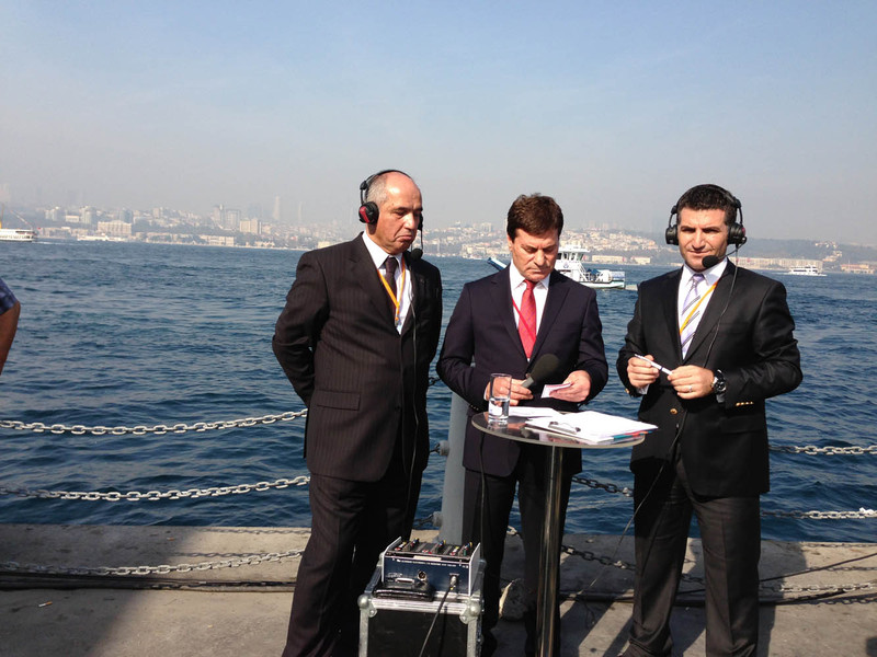 Ulaştırma Mühendisliği Öğrencileri Marmaray'ın Açılışındaydı