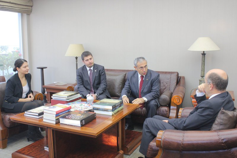 Dışişleri Bakan Yardımcısı Büyükelçi Naci Koru BAU'daydı