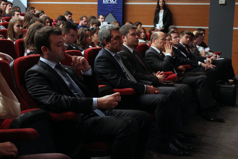 Dışişleri Bakan Yardımcısı Büyükelçi Naci Koru BAU'daydı