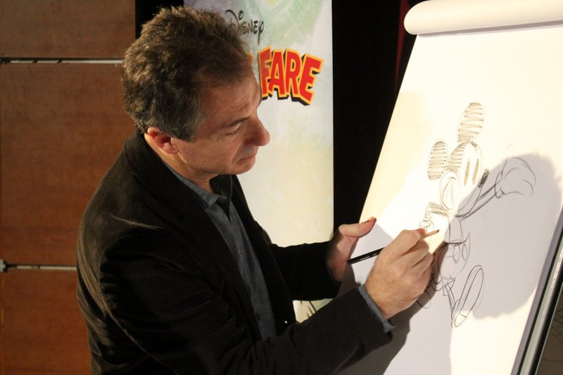 Walt Disney'in Efsane Çizeri Fabrizio Petrossi BAU'da