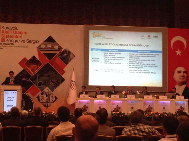 UYGAR ve Ulaştırma Mühendisliği Bölümü ‘1.Karayolu Akıllı Ulaşım Sistemleri Kongre ve Sergisi’ne Katıldı