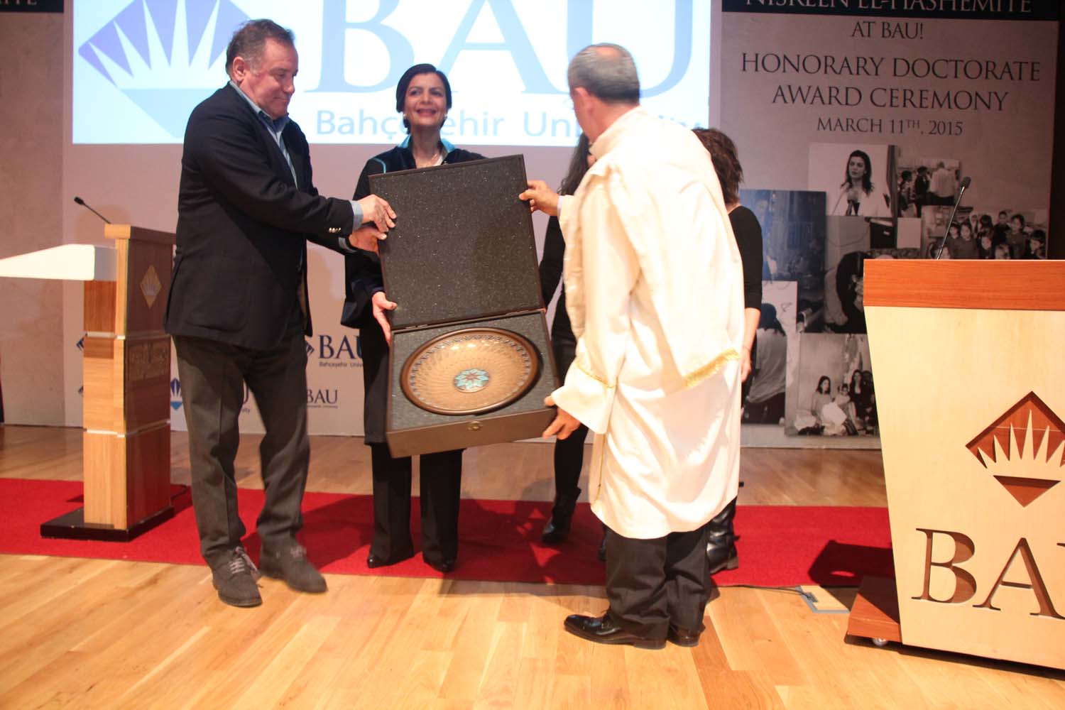 BAU'dan Prenses Dr. Nisreen El-Hashemite'ye Fahri Doktora Ünvanı Verildi