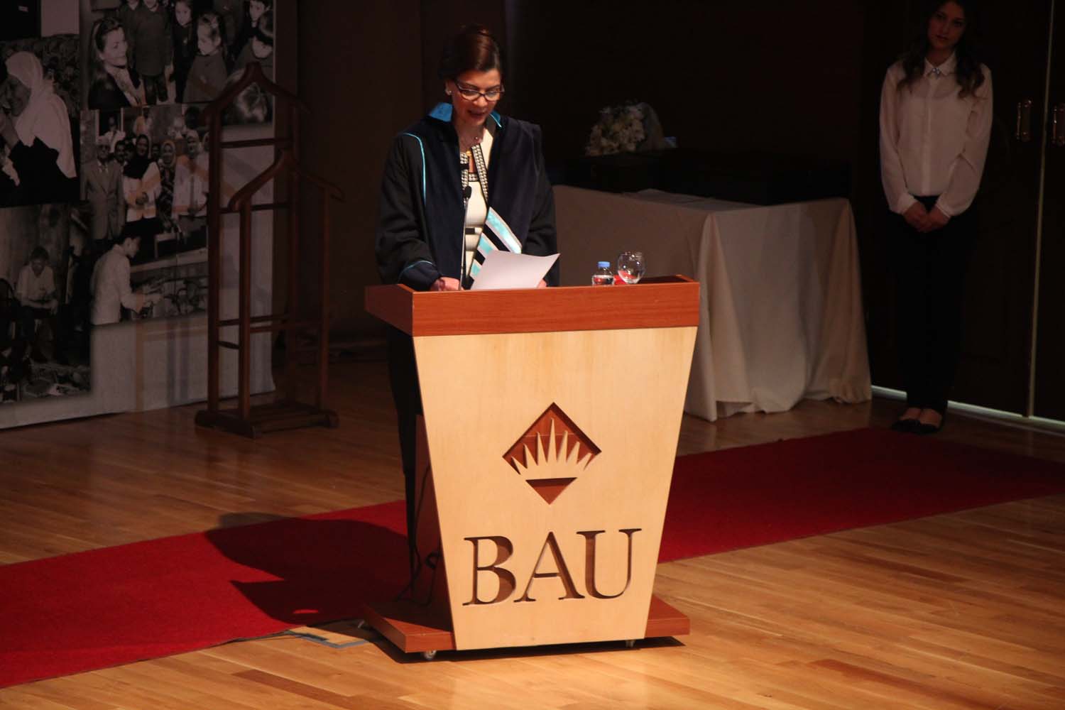 BAU'dan Prenses Dr. Nisreen El-Hashemite'ye Fahri Doktora Ünvanı Verildi