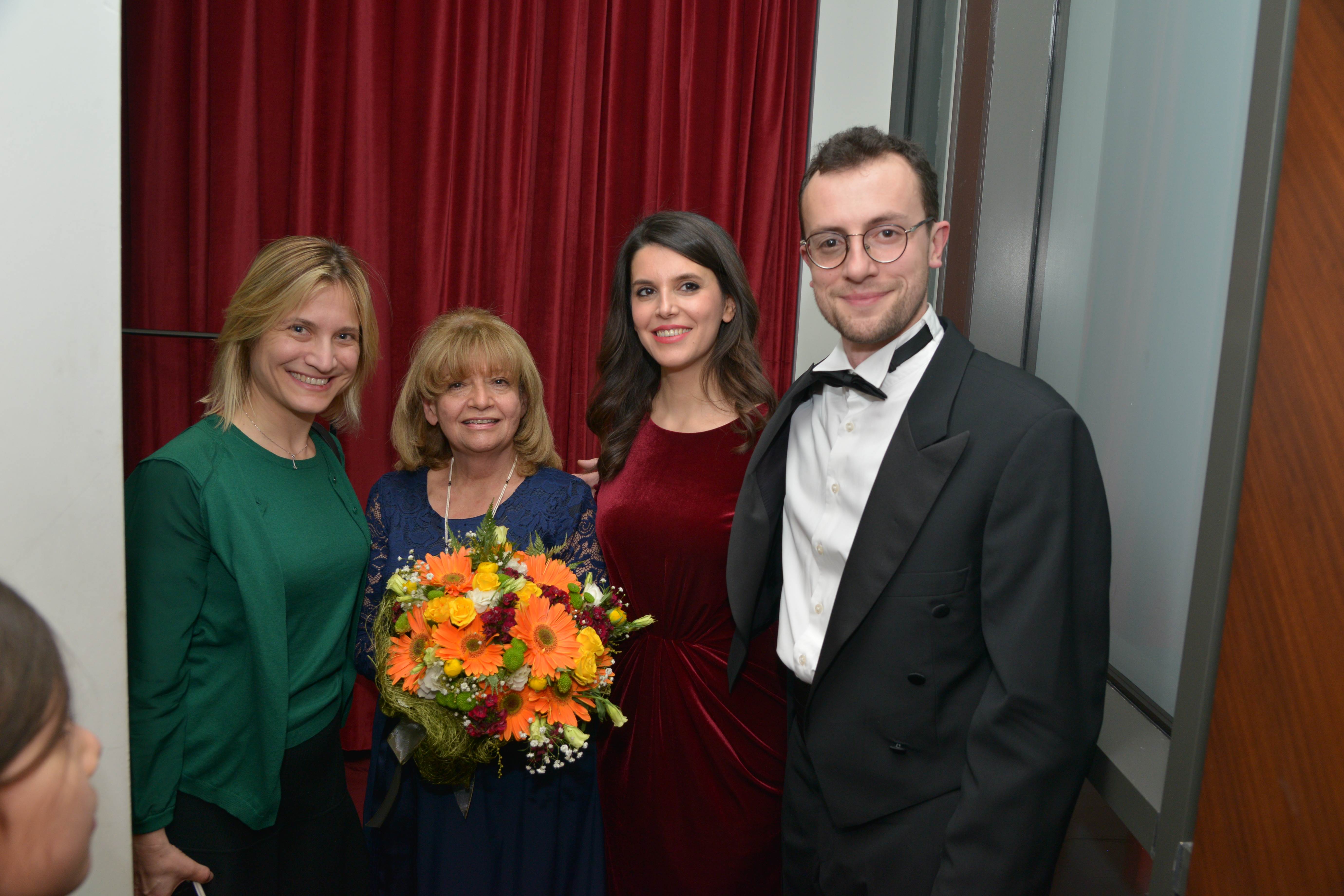 BAU Oda Orkestrası İdil Biret'e Eşlik Etti