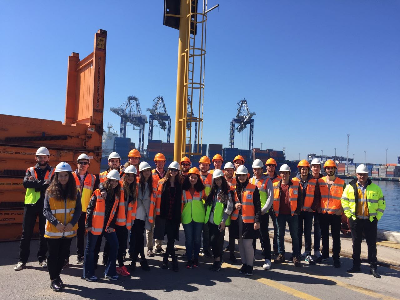 BAU Lojistik Öğrencileri MARPORT Liman İşletmesi'ni Ziyaret Etti