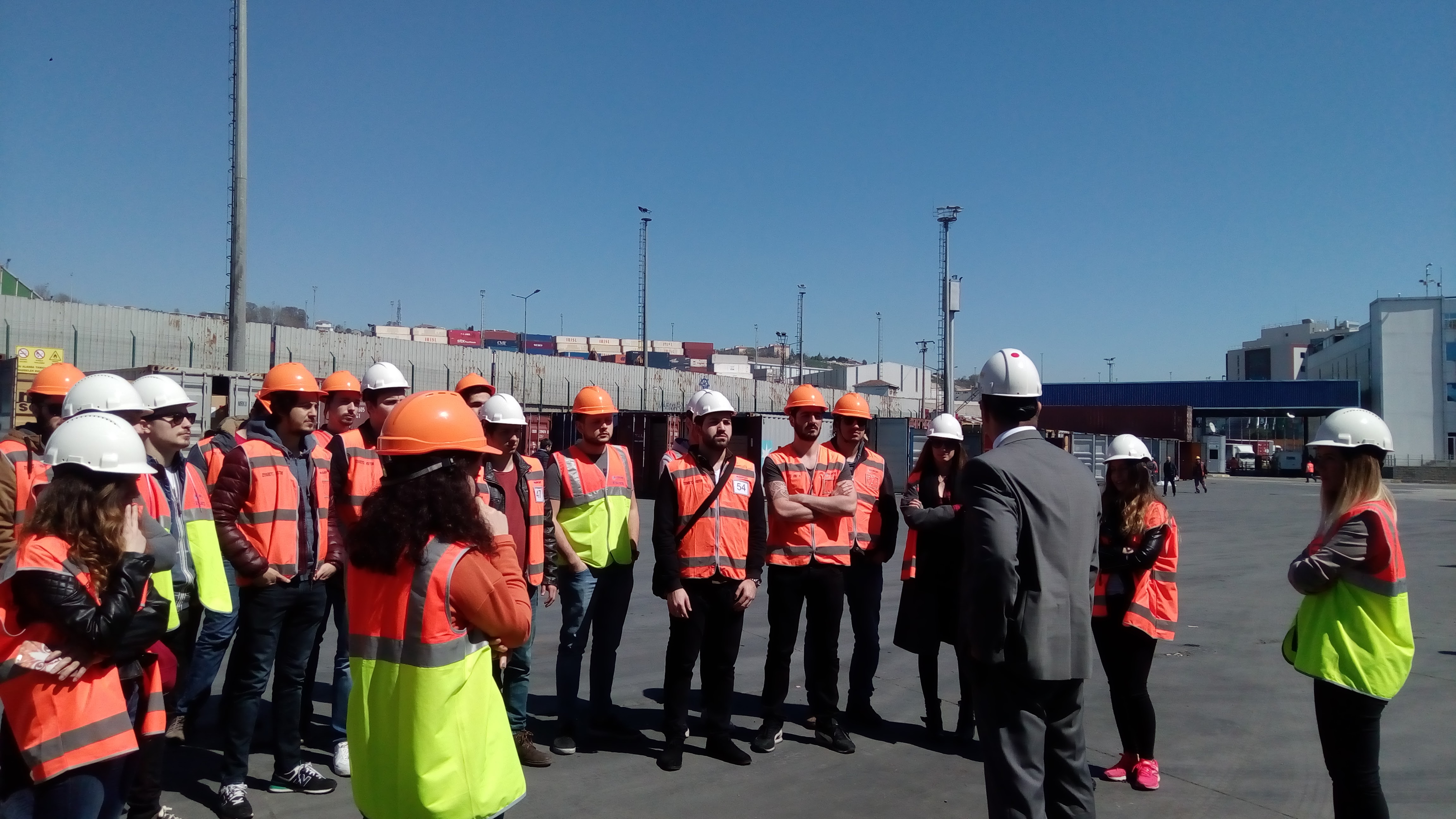 BAU Lojistik Öğrencileri MARPORT Liman İşletmesi'ni Ziyaret Etti