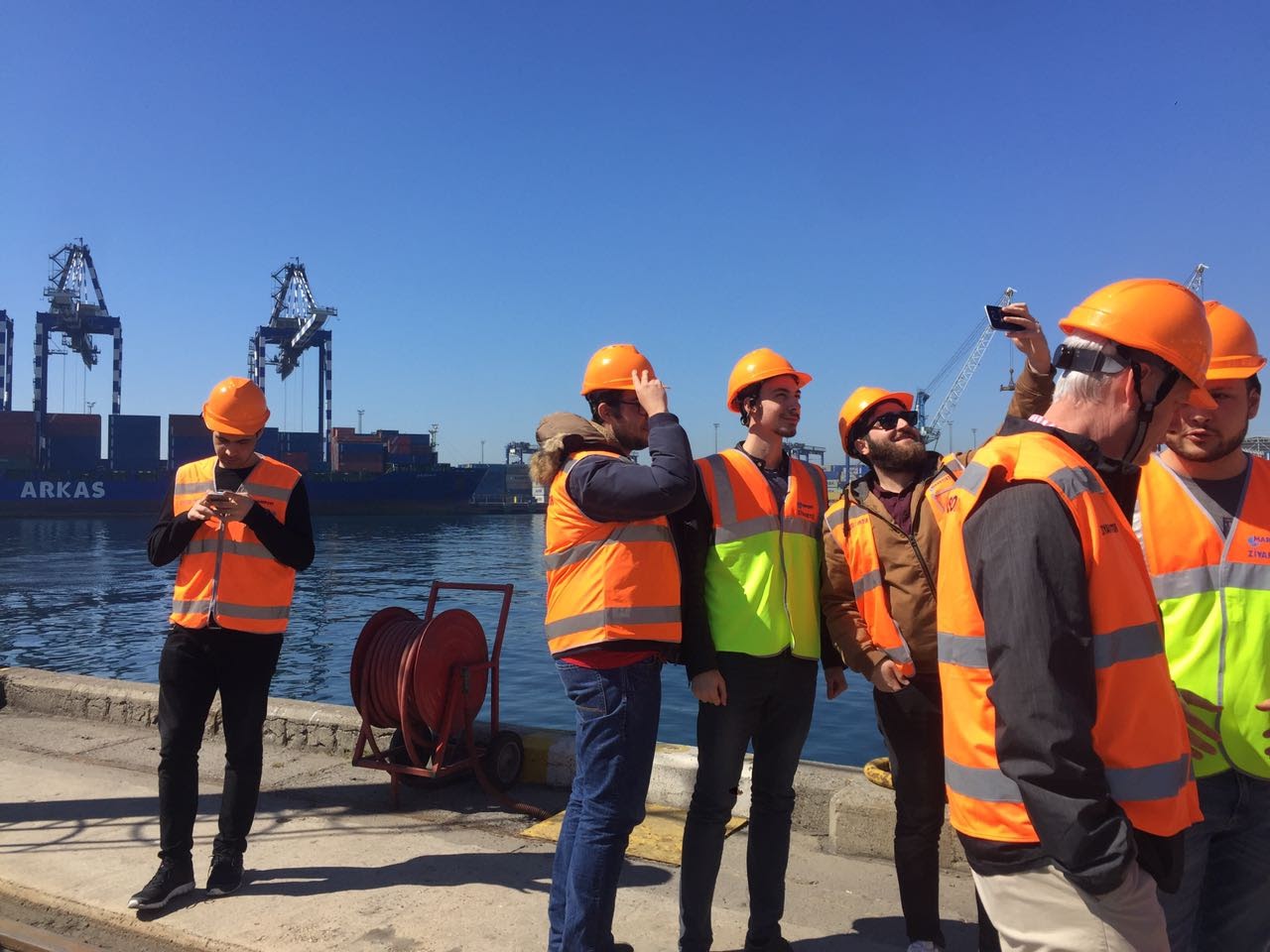 BAU Lojistik Öğrencileri MARPORT Liman İşletmesi'ni Ziyaret Etti