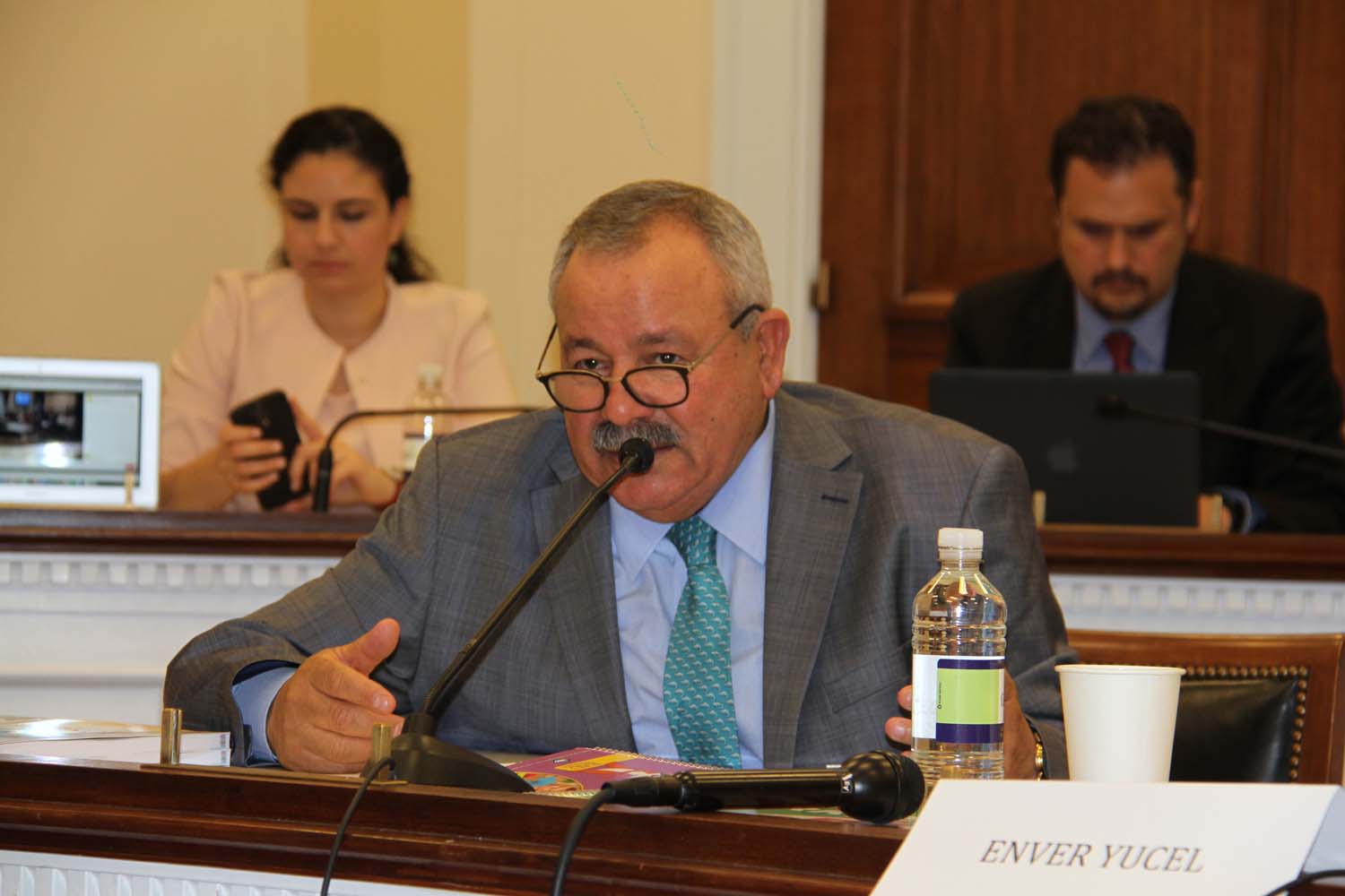 Enver Yücel ABD Kongresi'nde Konuştu