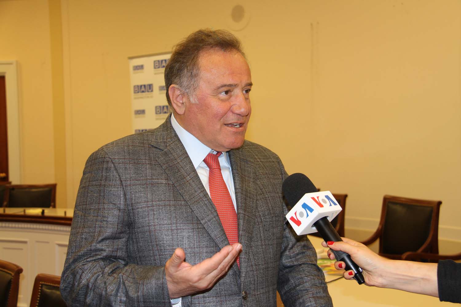 Enver Yücel ABD Kongresi'nde Konuştu