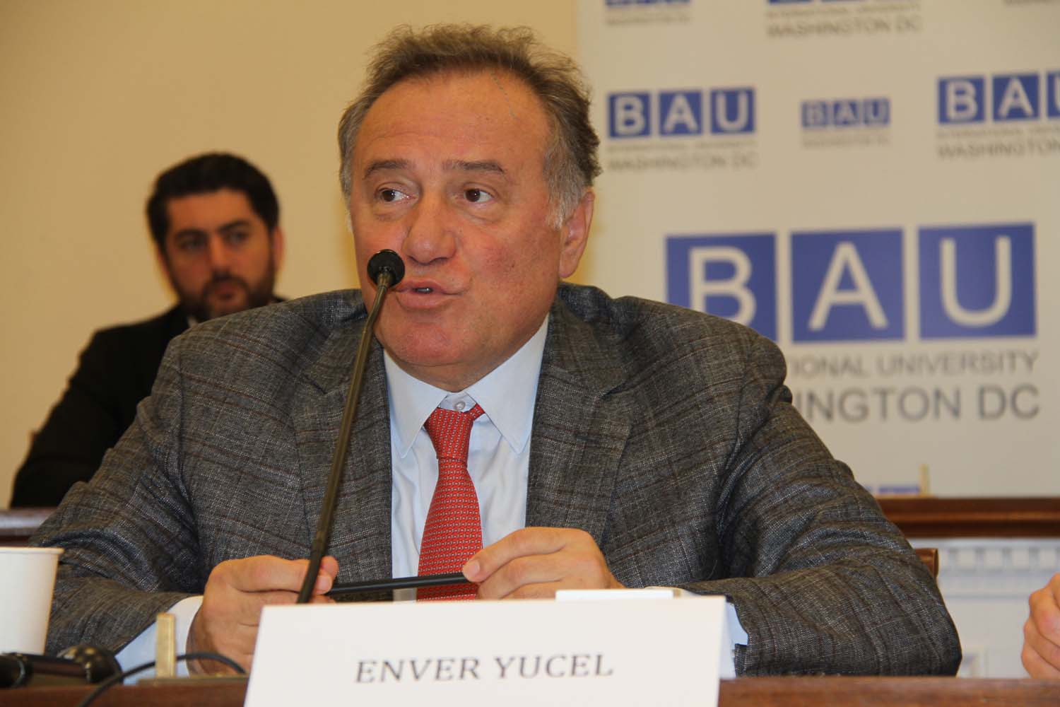 Enver Yücel ABD Kongresi'nde Konuştu