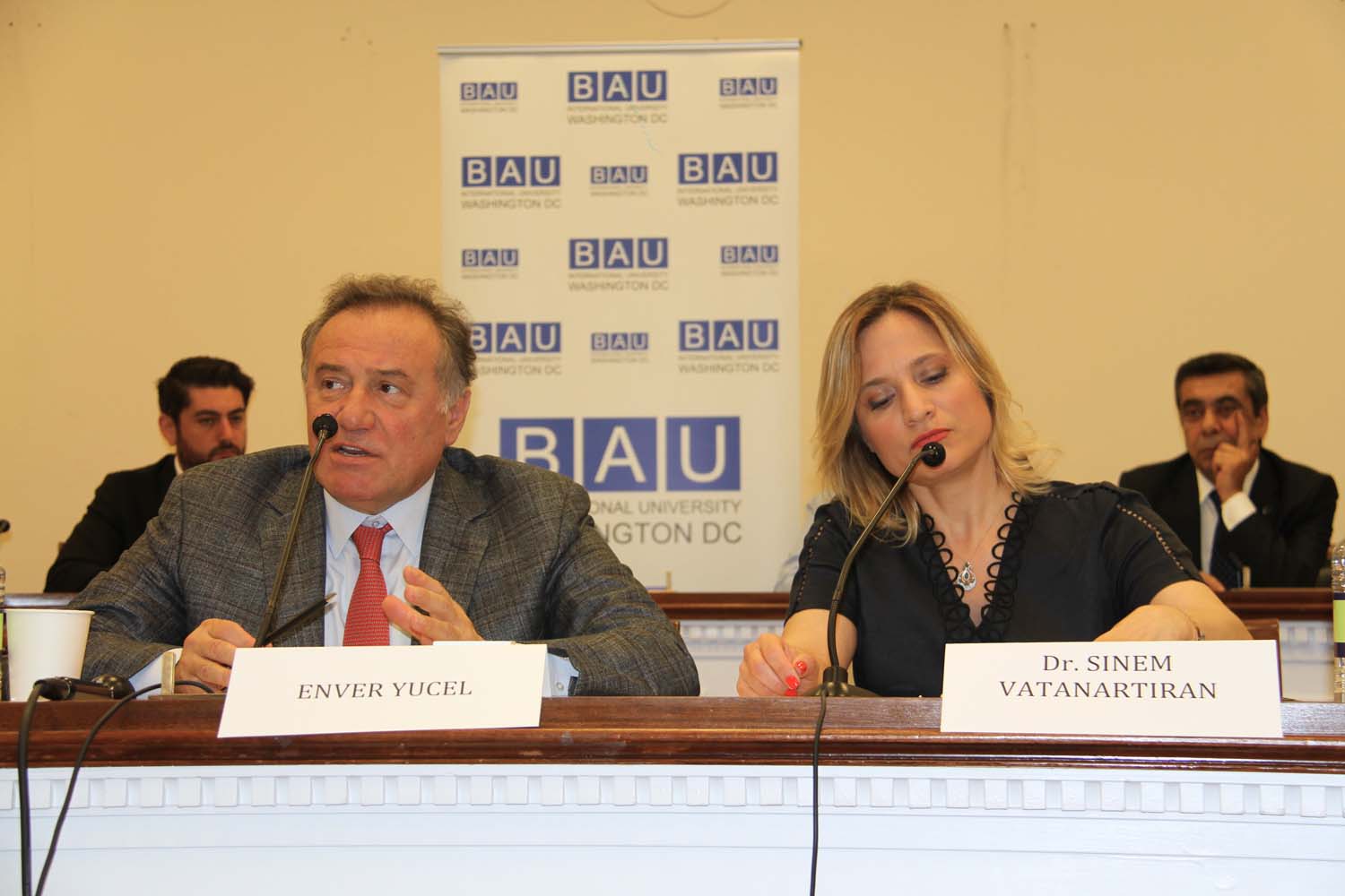 Enver Yücel ABD Kongresi'nde Konuştu