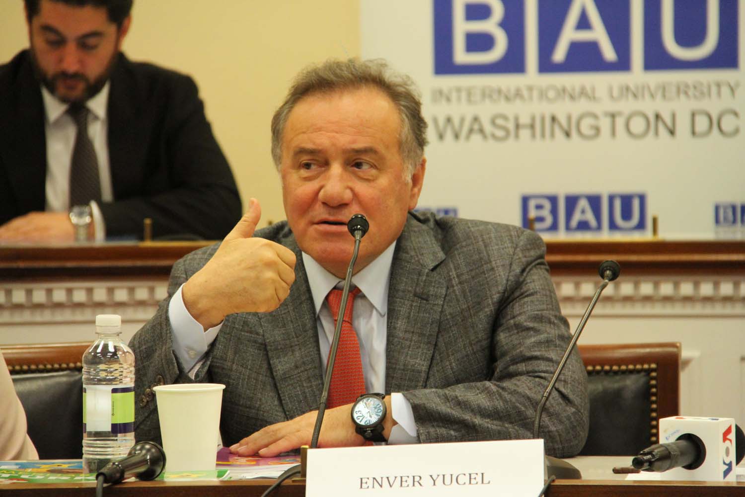 Enver Yücel ABD Kongresi'nde Konuştu