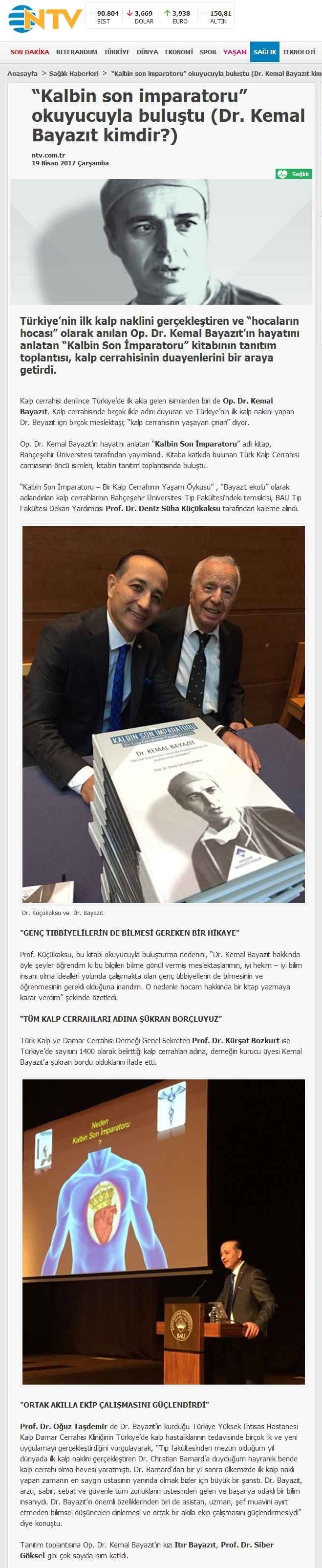 Tıp Fakültesi Basın Yansımaları