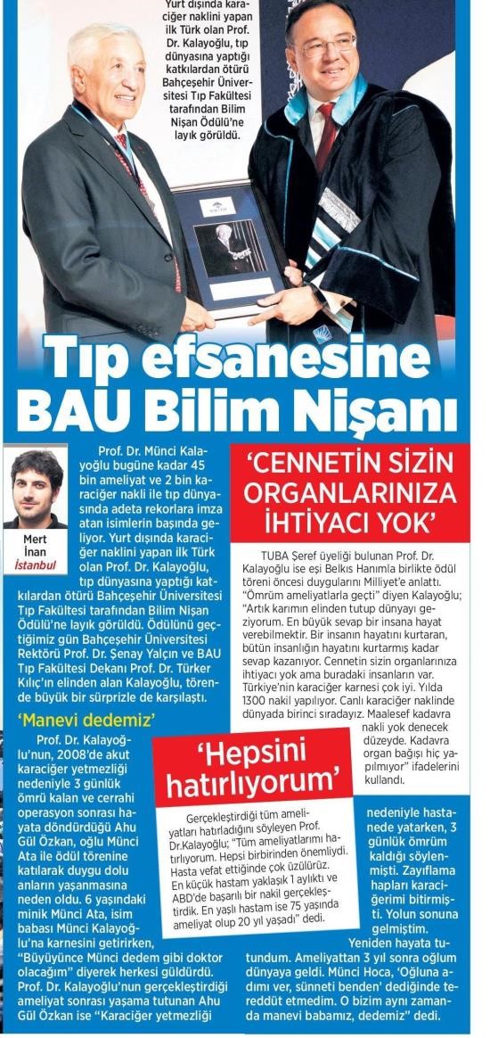 Tıp Fakültesi Basın Yansımaları