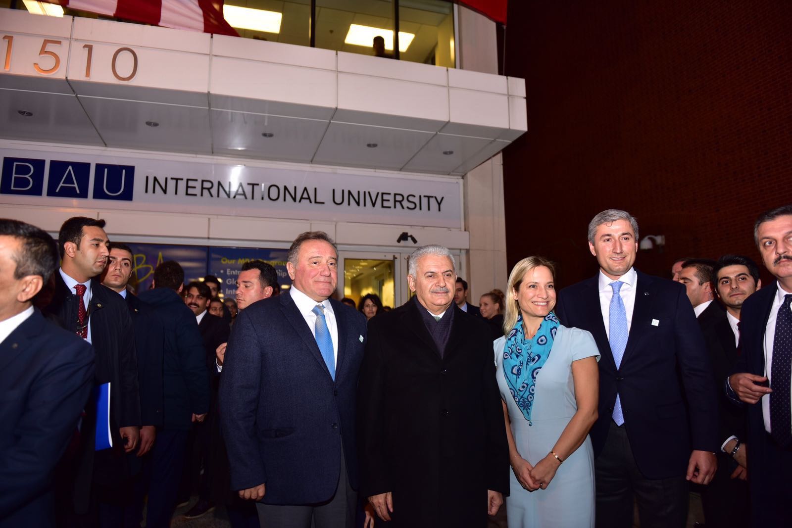 Başbakan Yıldırım  BAU International University Washington D.C.'yi Ziyaret Etti