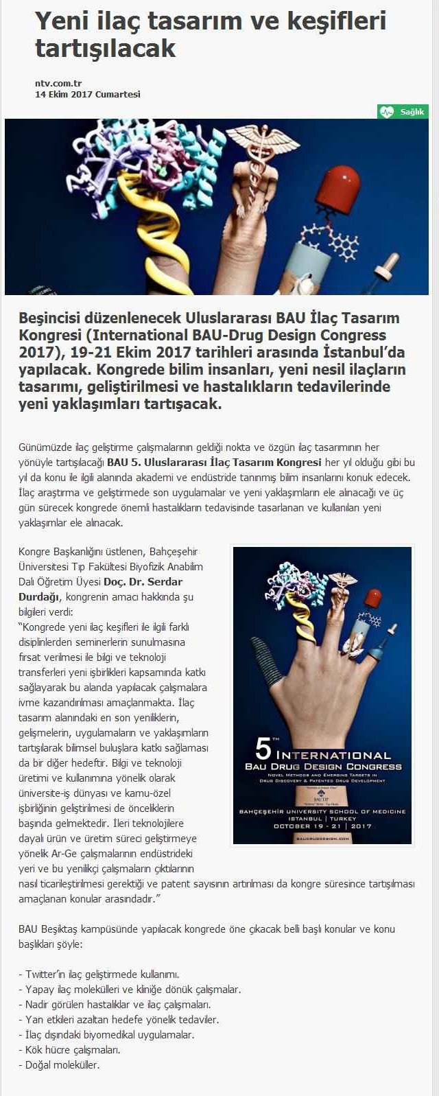 Tıp Fakültesi Basın Yansımaları