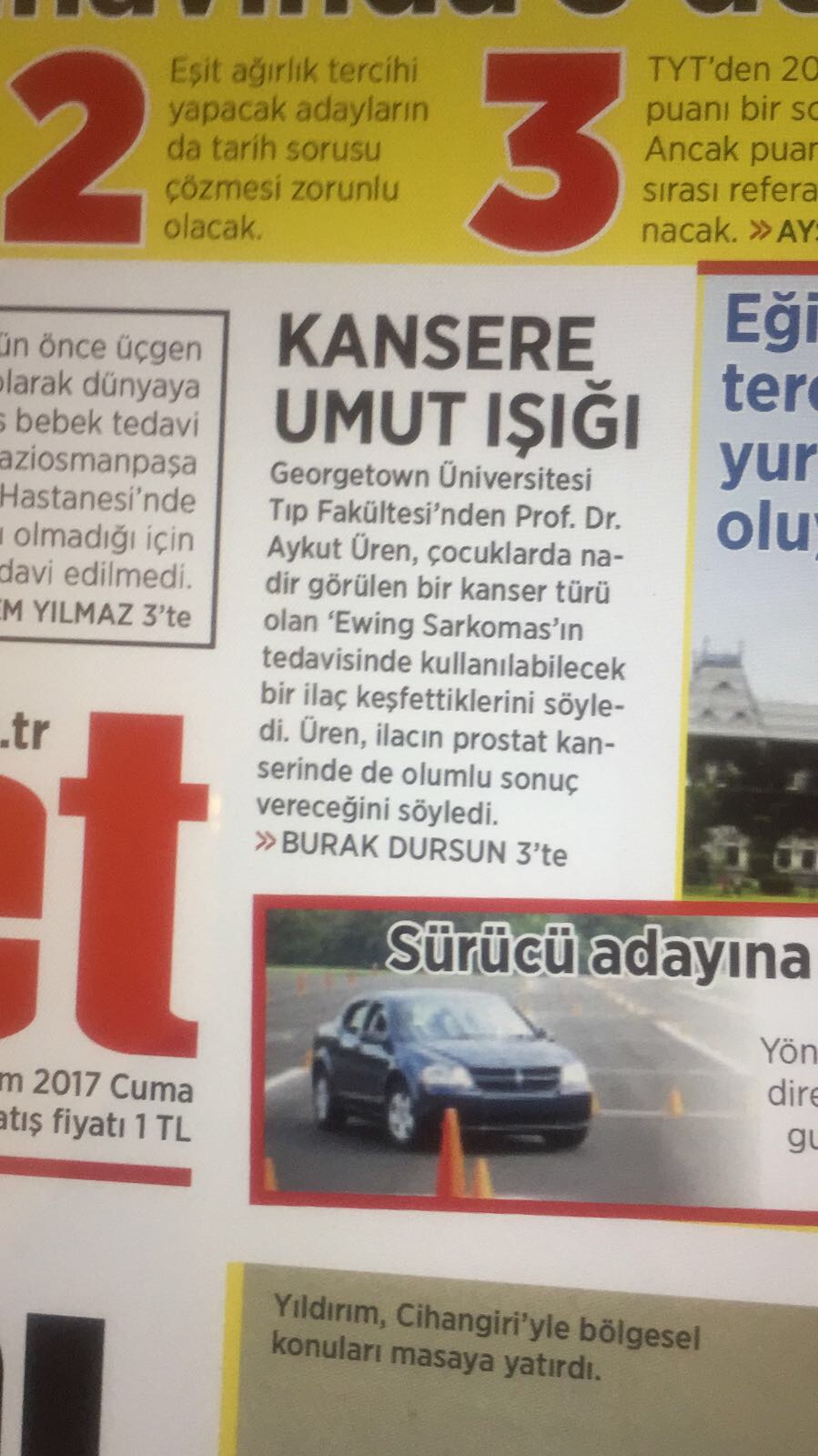 Tıp Fakültesi Basın Yansımaları