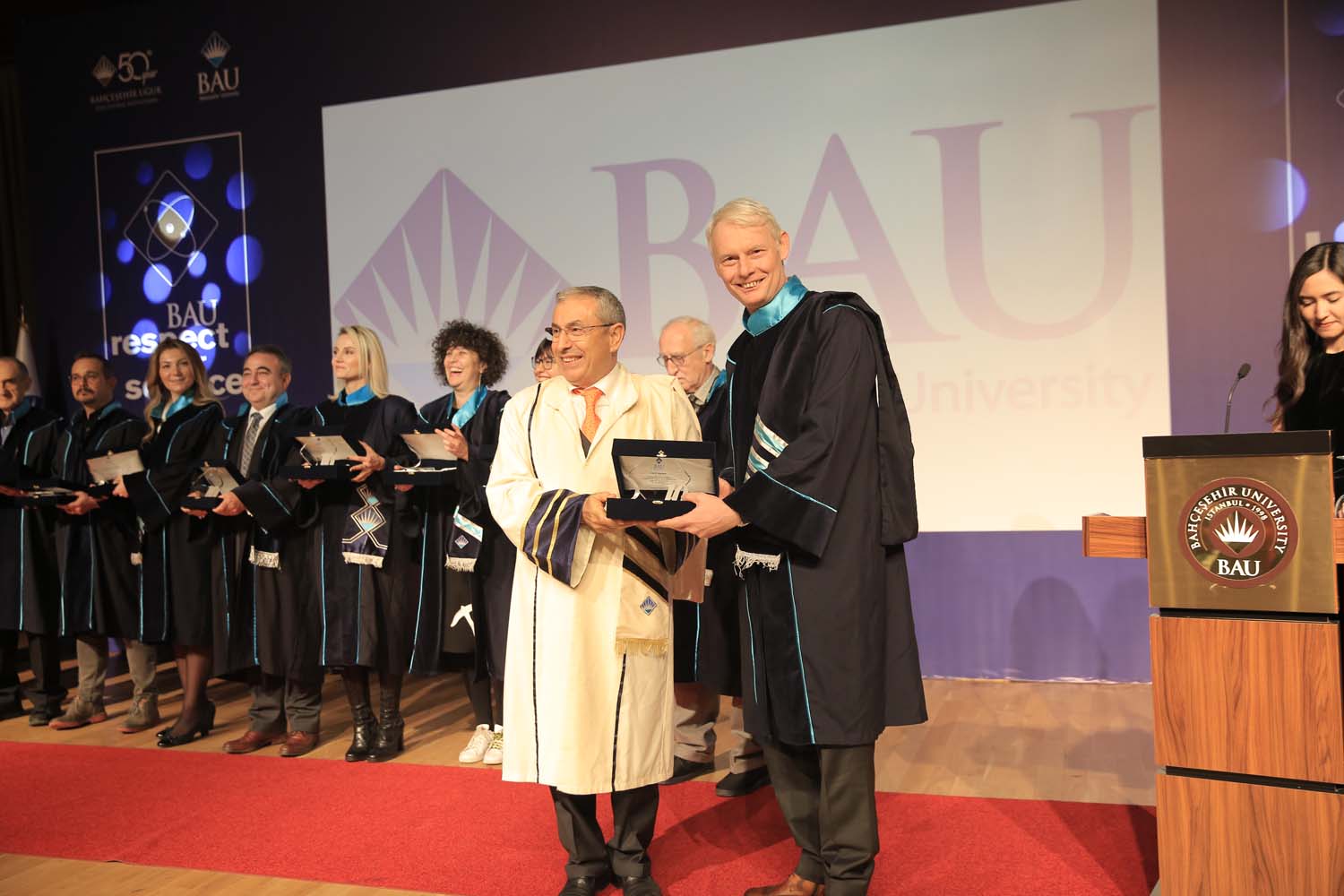 BAU Bilime Saygı Ödülleri Sahiplerini Buldu