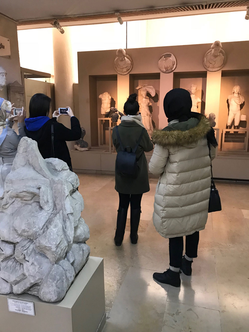 BAU Okul Öncesi Eğitimi bölümü Arkeoloji Müzesi’ni ziyaret etti