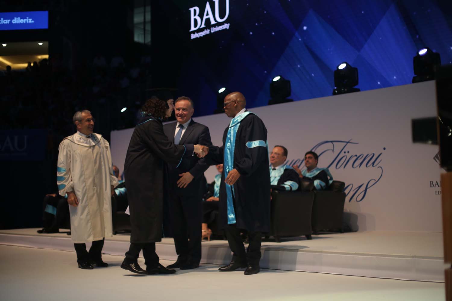 Bahçeşehir Üniversitesi 2017-2018 Mezuniyet Töreni