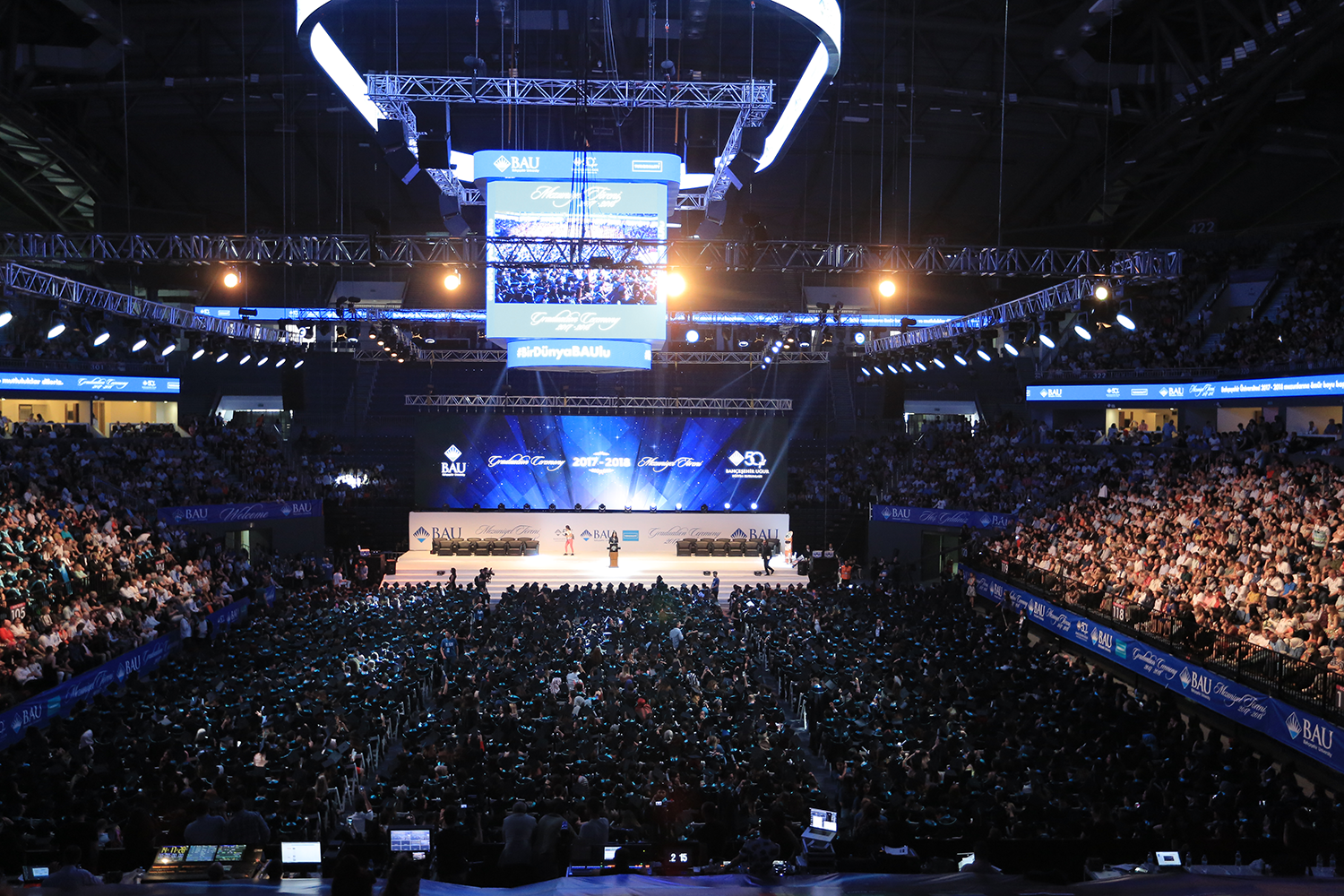 Bahçeşehir Üniversitesi 2017-2018 Mezuniyet Töreni