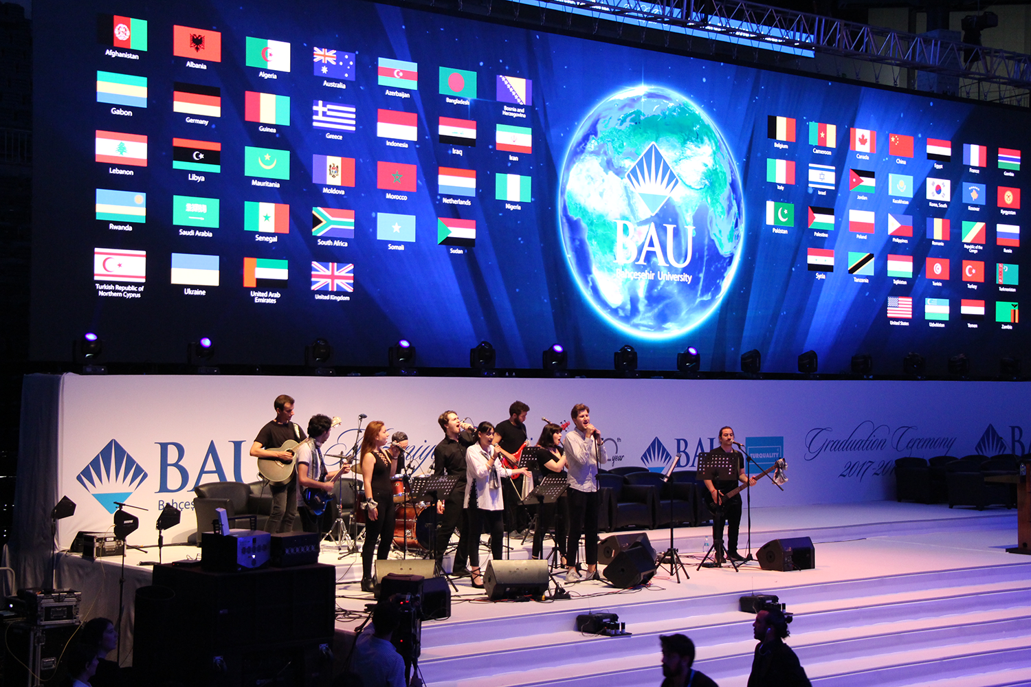 Bahçeşehir Üniversitesi 2017-2018 Mezuniyet Töreni