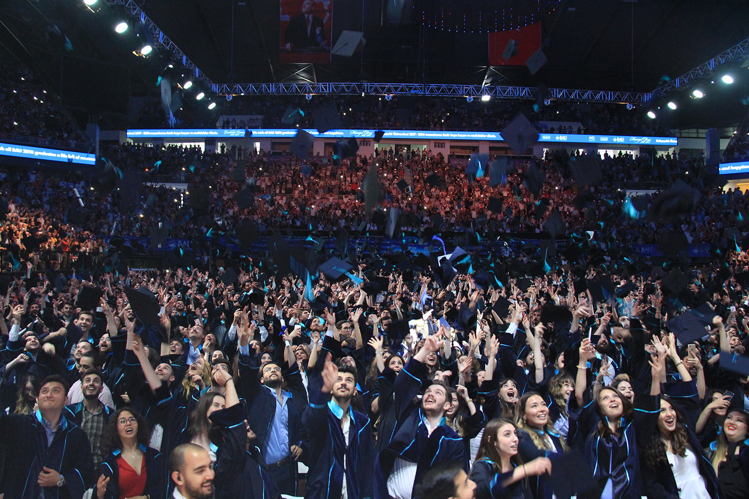 Bahçeşehir Üniversitesi 2017-2018 Mezuniyet Töreni