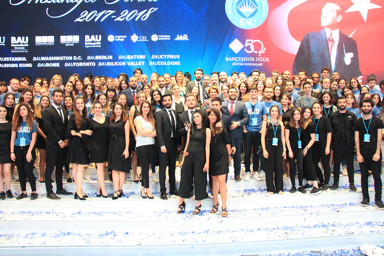 Bahçeşehir Üniversitesi 2017-2018 Mezuniyet Töreni